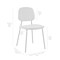 Armen Living Lucy Gray Velvet and Metal Dining Room Chairs, PK2 LCLCSIBLGR - alternate 3